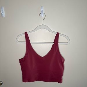 Rose Red Workout Tank Tops